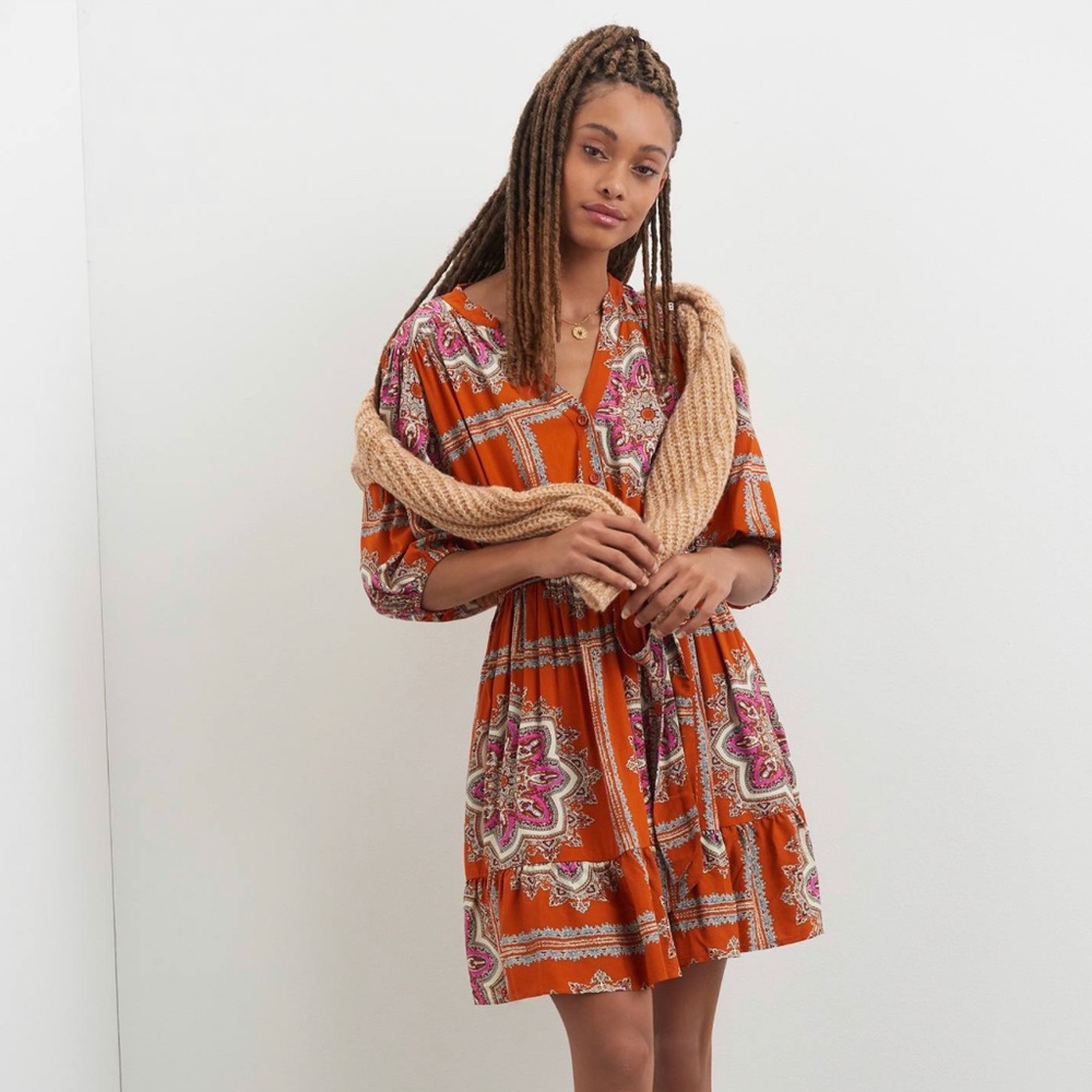 New Anthropologie Isabel Mini Dress XS